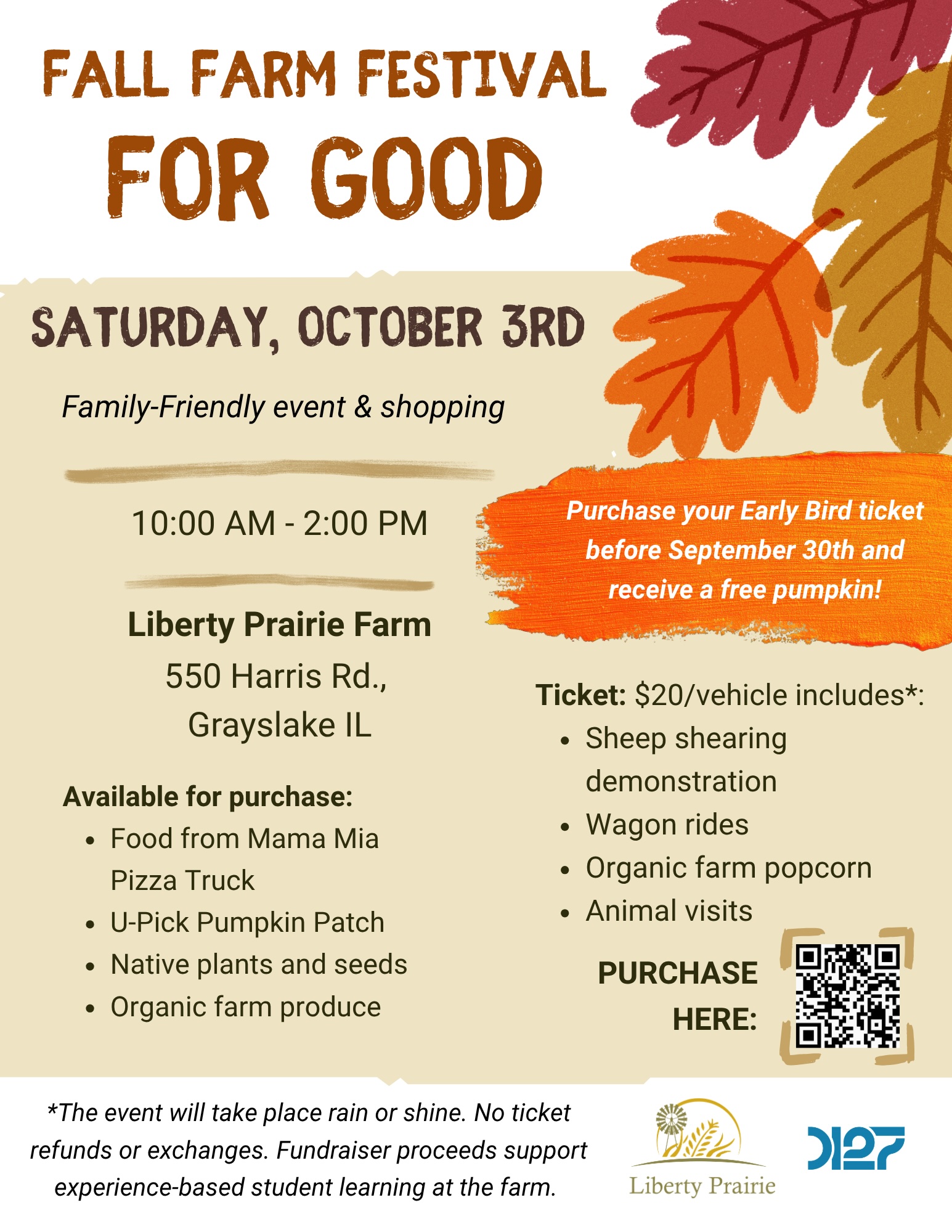 Farm Fall Festival for Good at Liberty Prairie Farm